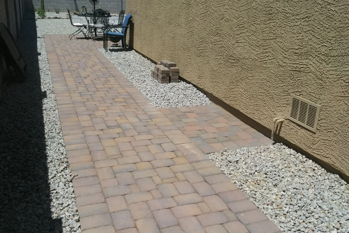 paver edging installation